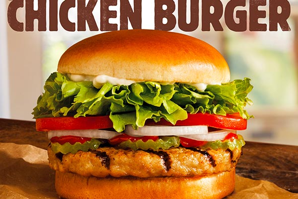 Homemade Burger Chicken Recipe